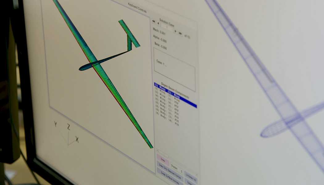 Computer Aided Design software on a monitor